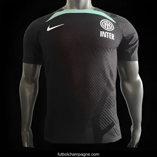Player Version 23_14 Inter Milan Black Training Jersey - Image 2