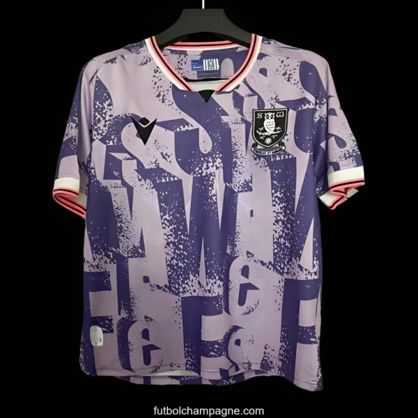 25_26 Sheffield Wednesday Away Purple Jersey - Image 4