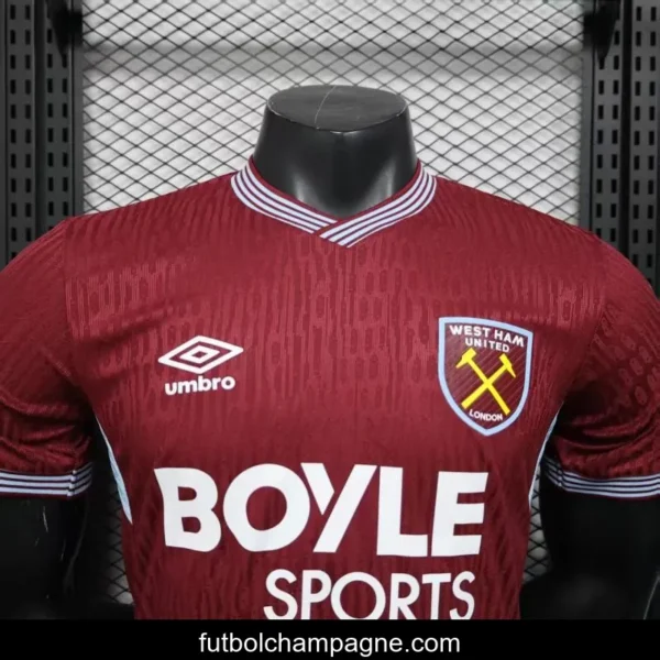 Player Version 25_26 West Ham Home Jersey - Image 9