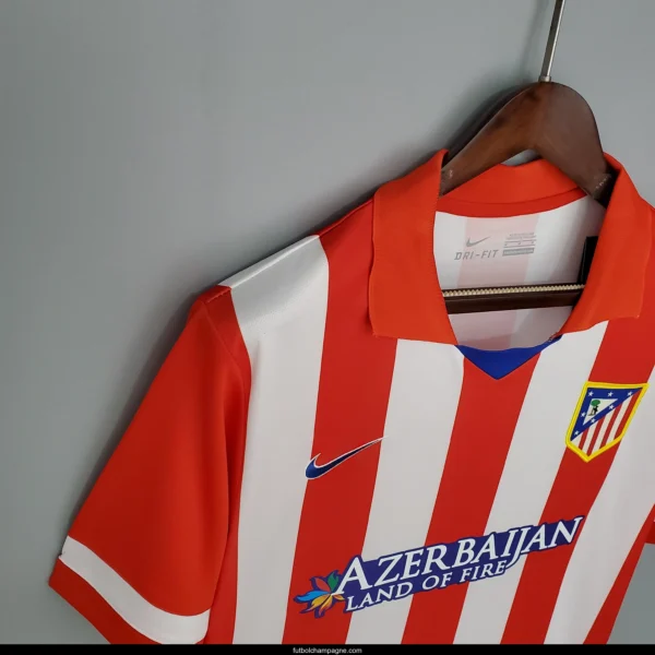 Retro Atletico Madrid 13_14 home Soccer Jersey - Image 10