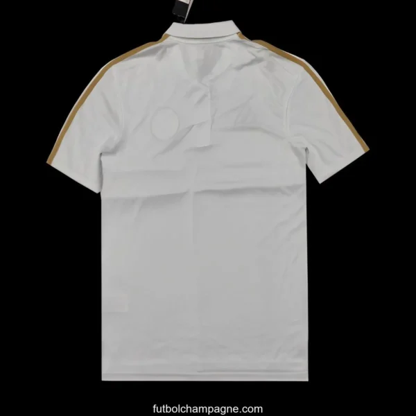 25_26 Adidas Tigres UANL DNA Polo White Jersey - Image 3