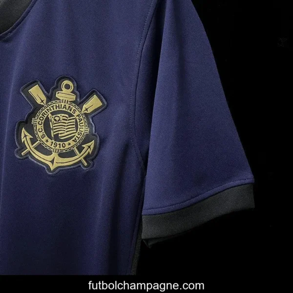 Retro 21_22 Corinthians Third Navy Jersey - Image 9