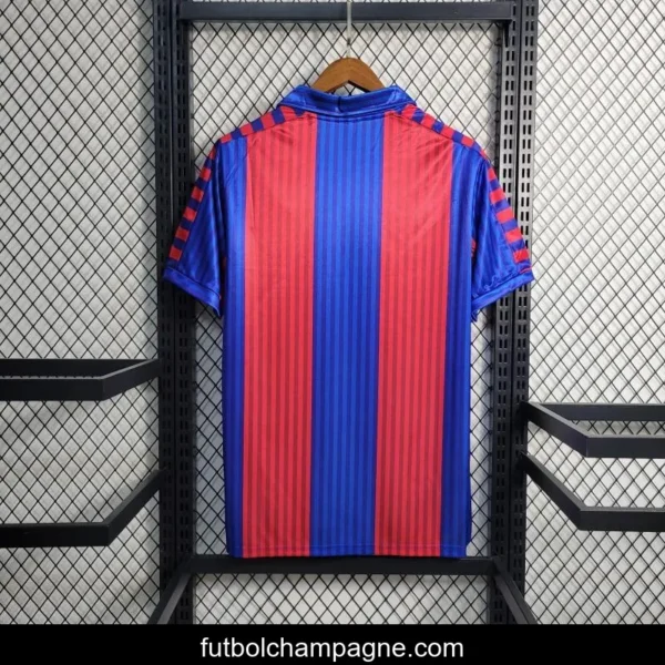 Retro 91_92 Barcelona Home Jersey - Image 9