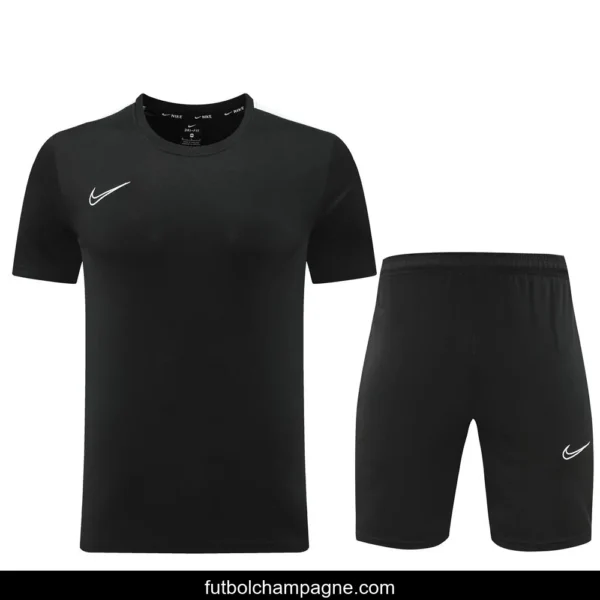 24_25 Nike Black Short Sleeve Jersey+Shorts - Image 21