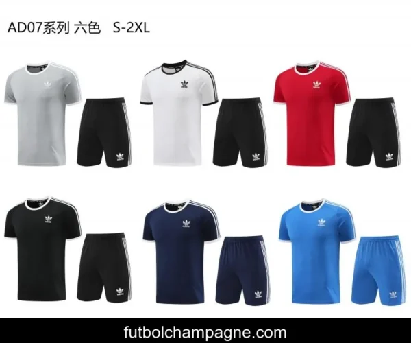 24_25 Adidas Original Green Short Sleeve Jersey+Shorts - Image 24