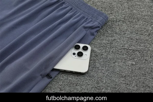 24_25 Manchester City Sky Blue Short Sleeve Jersey+Shorts - Image 19
