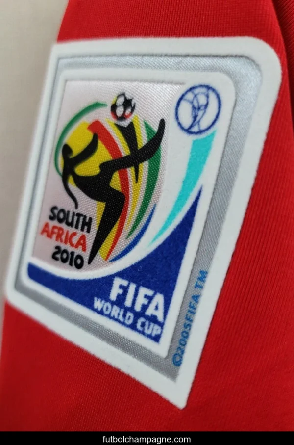 Retro 2010 Spain Home Jersey - Image 8