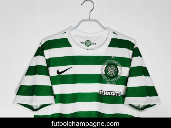 Retro 2012_13 Celtic Home 125th Anniversary Soccer Jersey - Image 14