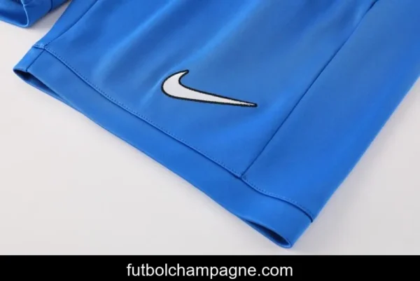 25_26 Nike Blue Short Sleeve Jersey+Shorts - Image 24