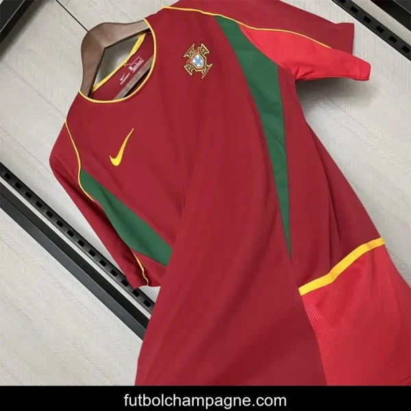 2002 Retro Portugal Home Jersey - Image 10