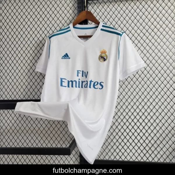 Retro 17_18 Real Madrid Home Jersey - Image 10