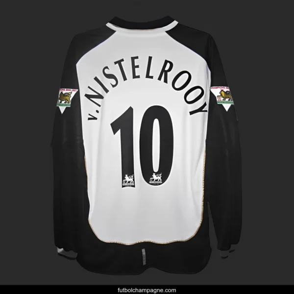 Retro 01_02 Manchester United Third Centenary Long Sleeve Reversible Jersey - Image 12