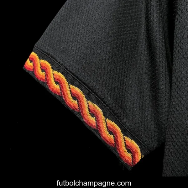 23_24 Roma Third Black Jersey - Image 10