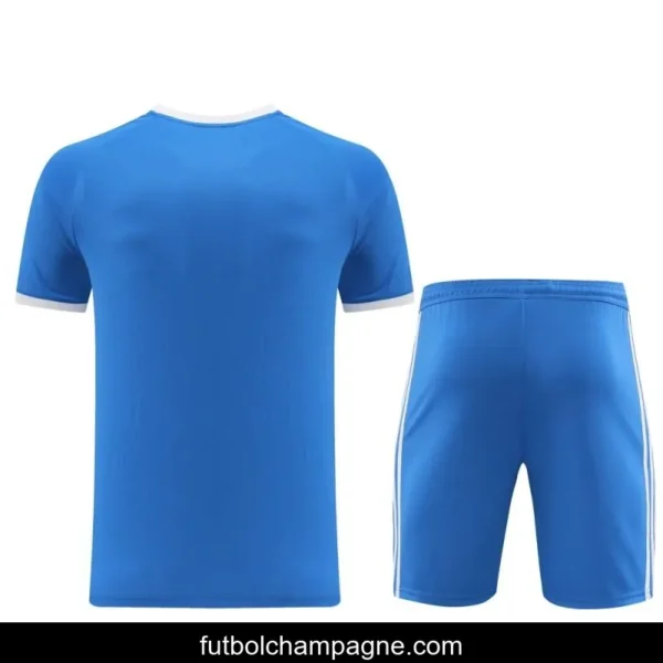 24_25 Adidas Original Blue Short Sleeve Jersey+Shorts - Image 25