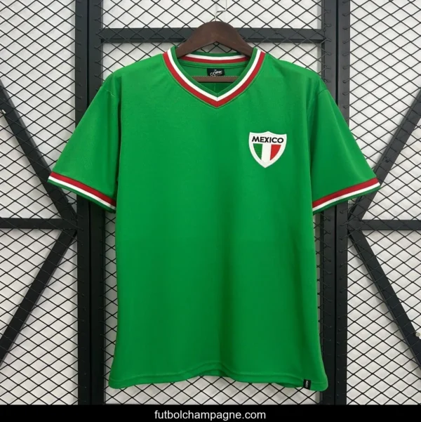 1970 Retro Mexico Home Jersey - Image 8