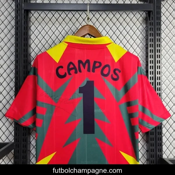 Retro 1998 Mexico World Cup Goalkeeper Red Jersey - Image 7