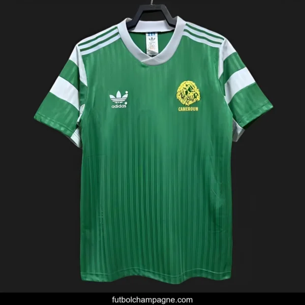 Retro 1990 Cameroon Home Jersey - Image 9