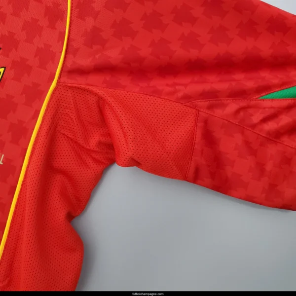 Retro Portugal 2004 home Soccer Jersey - Image 9