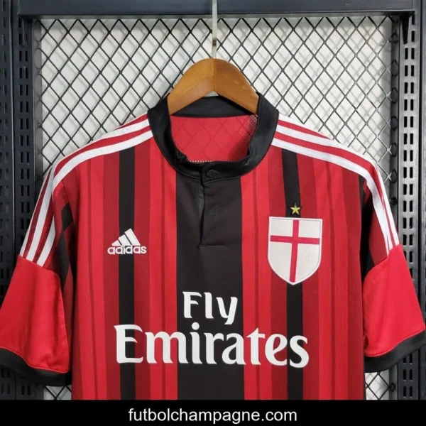 Retro 14_15 AC Milan Home Jersey - Image 11