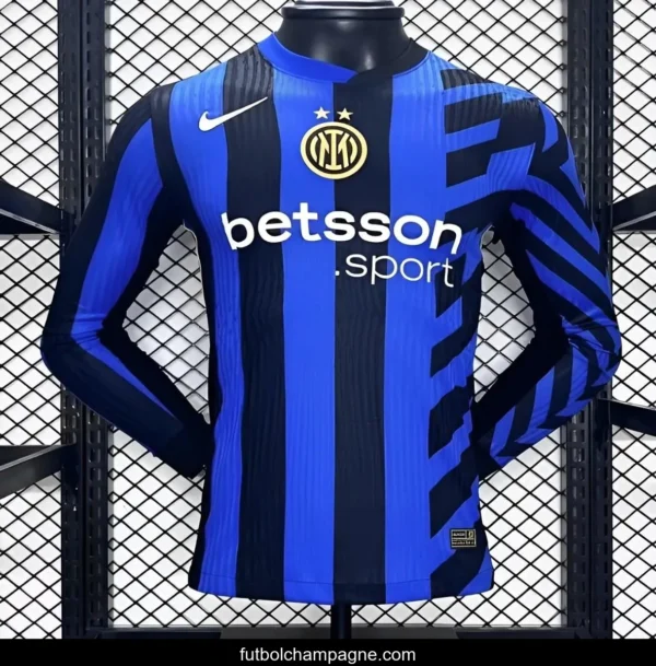 Player Version 24_25 Inter Milan Home Long Sleeve Jersey - Image 4