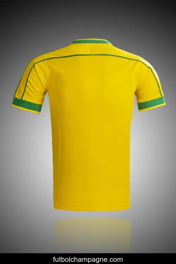 Retro 1998 Brazil Home Soccer Jersey - Image 19