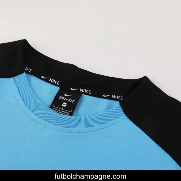 24_25 Nike Blue_black Short Sleeve Jersey+Shorts - Image 23