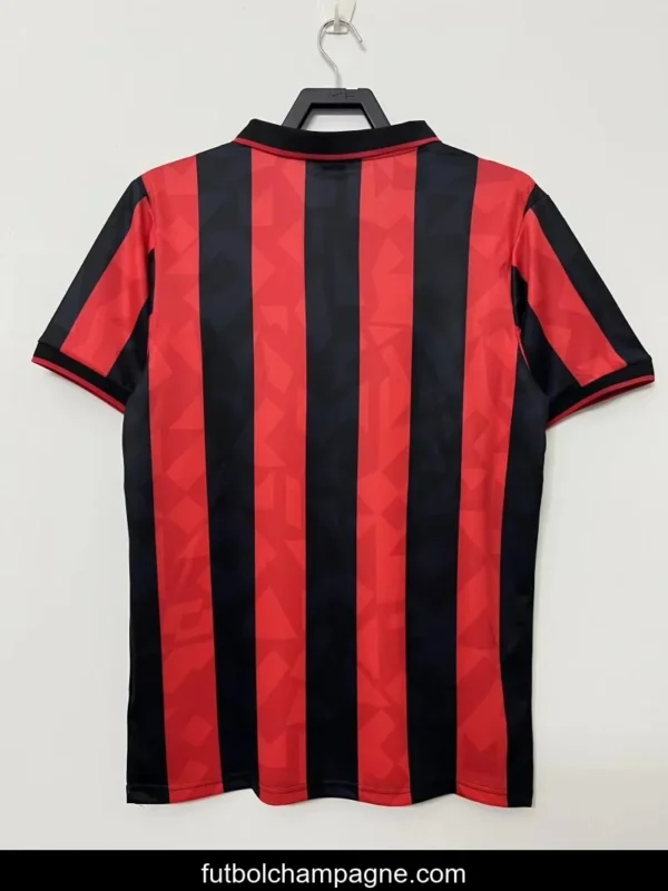 Retro 93_94 AC Milan Home Soccer Jersey - Image 10