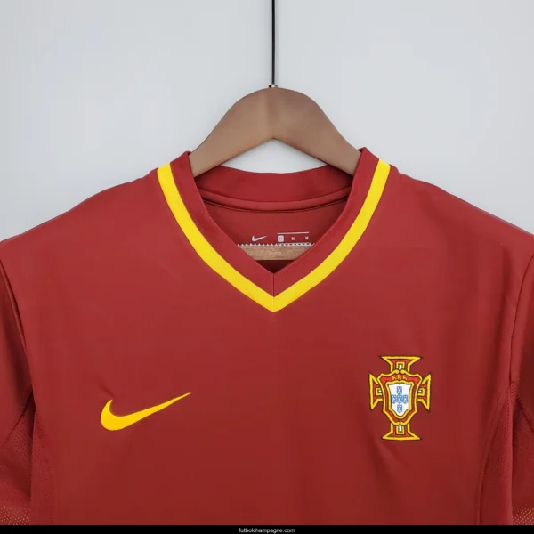 Retro 2000 Portugal home Soccer Jersey - Image 7