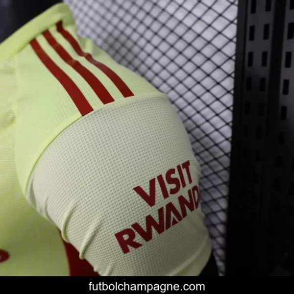 Player Version 25_26 Arsenal Home Yellow Goalkeeper Jersey - Image 10