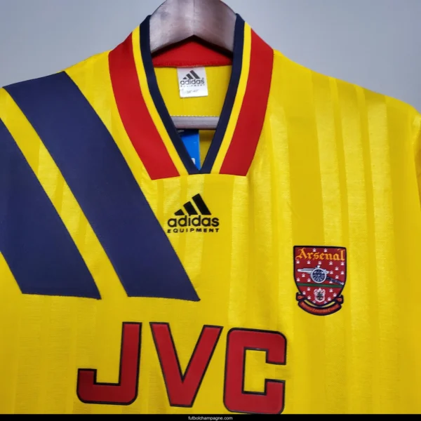 Retro Arsenal 93_94 away Soccer Jersey - Image 9
