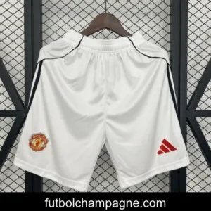 25_26 Manchester United Home Shorts
