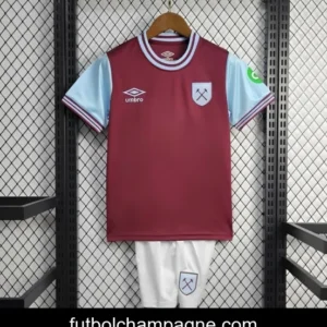 24_25 Kids West Ham United Home Jersey