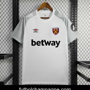 24_25 West Ham United Away White Jersey