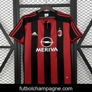 03_04 AC Milan Home Retro Jersey