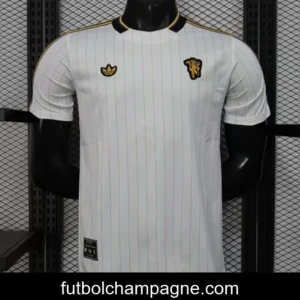 Player Version 25_26 Manchester United White Casual Jersey