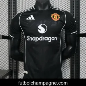 Player Version 25_26 Manchester United Black Special Jersey