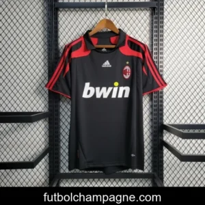 Retro 2007_08 AC Milan Third Black Jersey