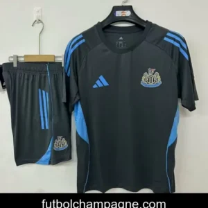 25_26 Newcastle United Pre-Match Training Jersey Grey+ Shorts