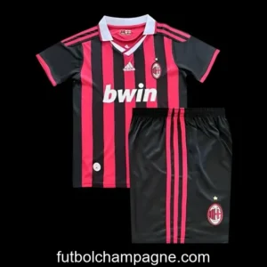 Retro Kids 09_10 AC Milan Home Jersey