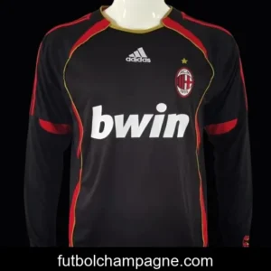 Retro 06_07 AC Milan Third Black Long Sleeve Jersey