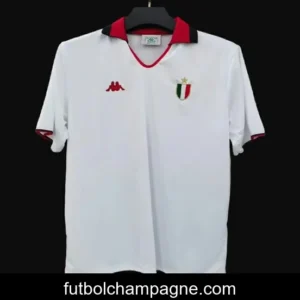 Retro 88_89 AC Miilan Away White Champion League Jersey