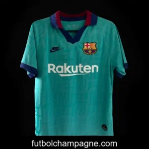 Retro 19_20 Barcelona Third Blue Jersey