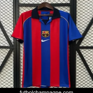 01_02 Retro Barcelona Home Jersey