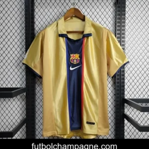 Retro 01_02 Barcelona Away Jersey