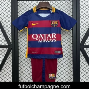 Retro 15_16 Kids Barcelona Home Size 16-28 Jersey
