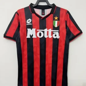 Retro 93_94 AC Milan Home Soccer Jersey
