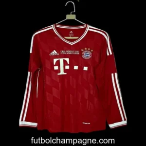 Retro 13 14 Bayern Munich Home Champion Long Sleeve Jersey