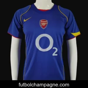 Retro 04_05 Arsenal Away Blue Jersey