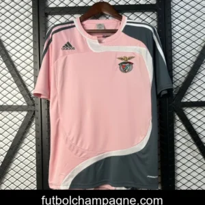 Retro 07_08 Benfica Away Pink Jersey