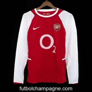 Retro 02_04 Arsenal Home Long Sleeve Jersey